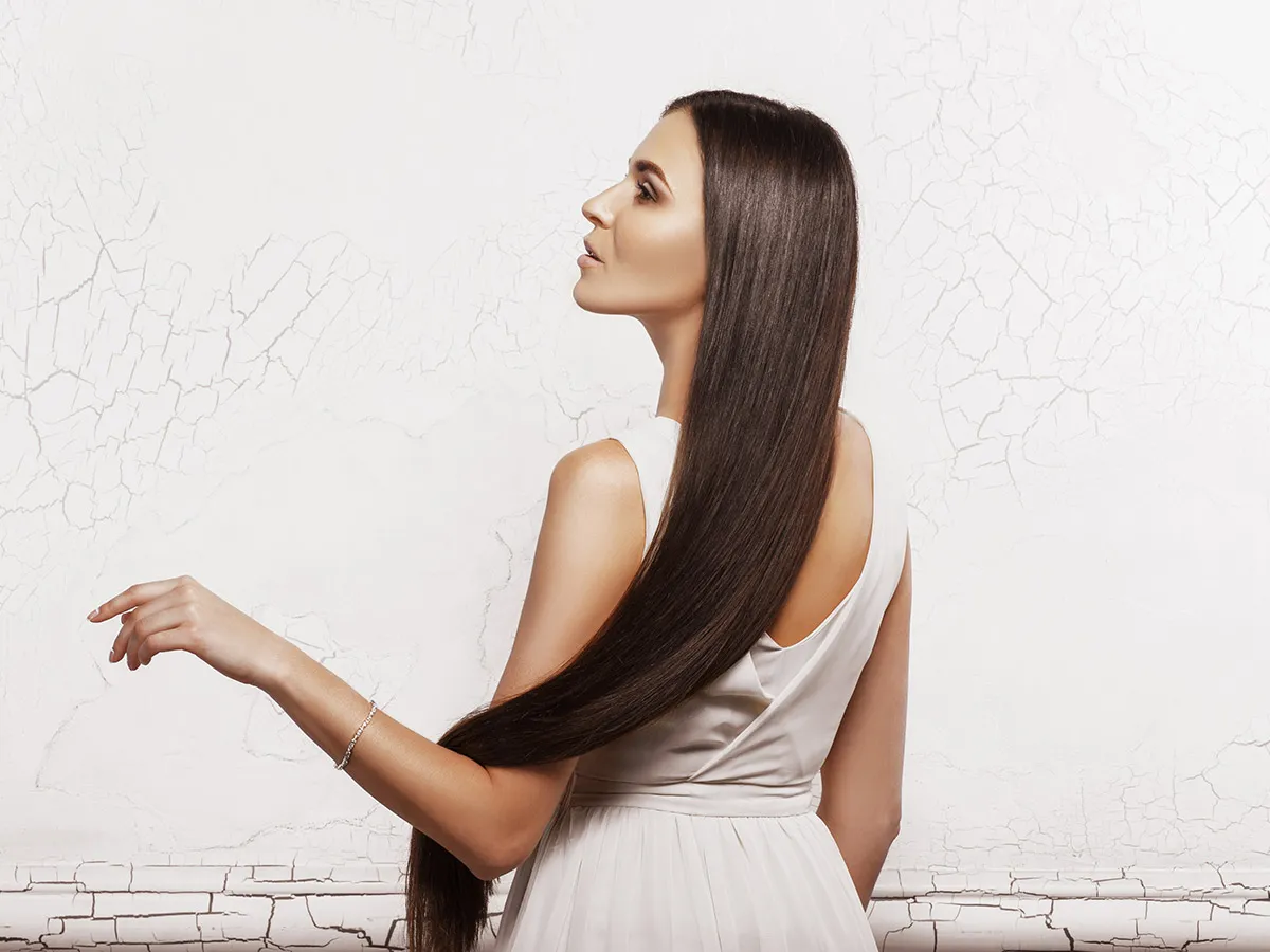 ماسك السبانخ لتطويل الشعر 