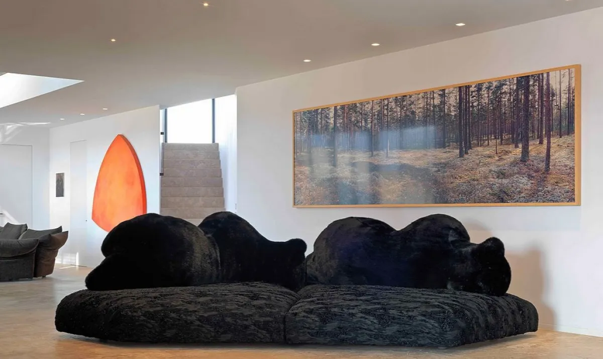 صوفا تلفت الأنظار إليها في المجلس العصري