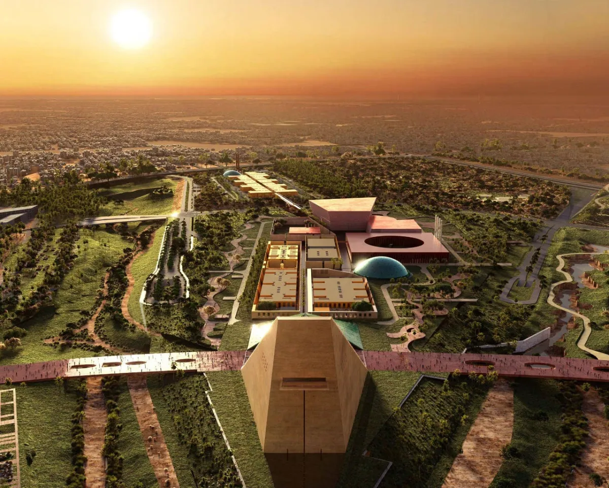 إطلاق مشروع  المجمع الملكي للفنون في حديقة الملك سلمان