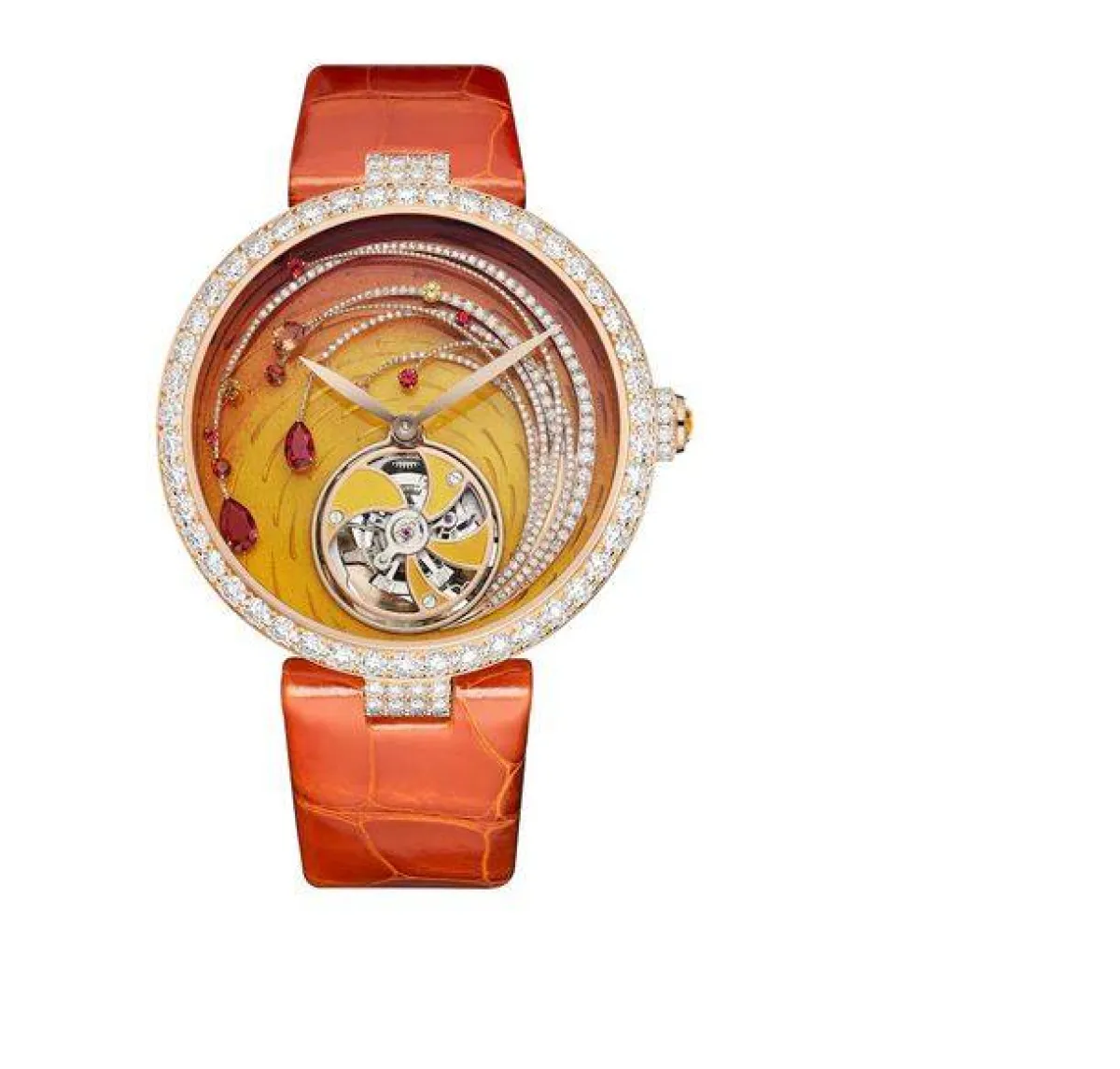 ساعة مستوحاة من بريق الشمس من شوميه Chaumet