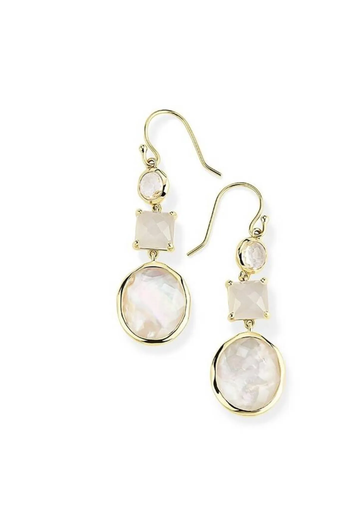 اقراط حجر القمر المتدلية من إيبوليتا Ippolita