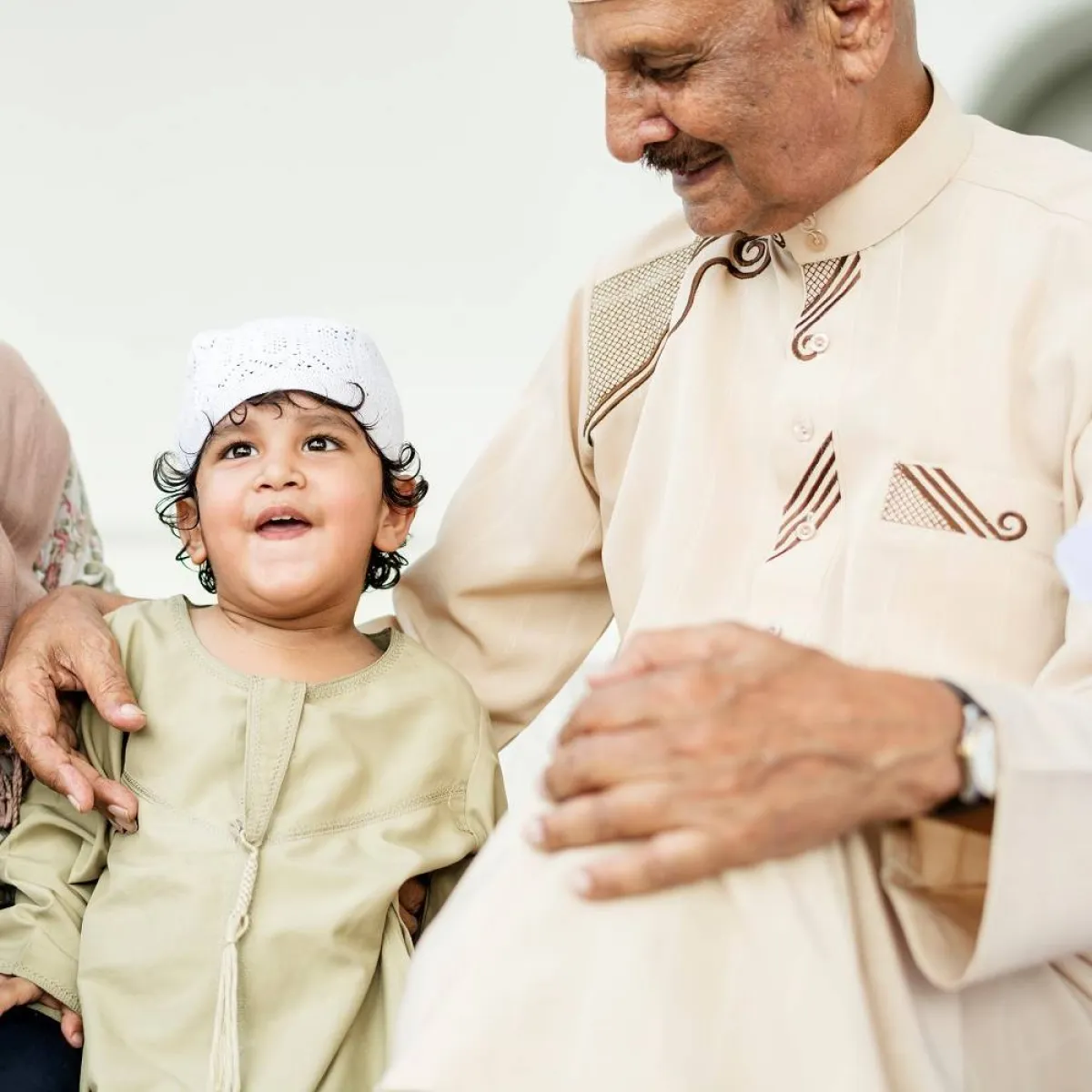 صورة لطفل وجده