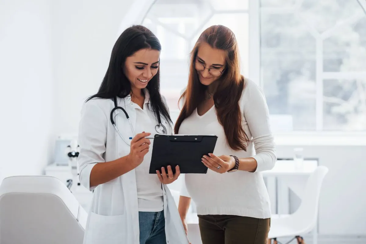 صورة للفحص الطبي