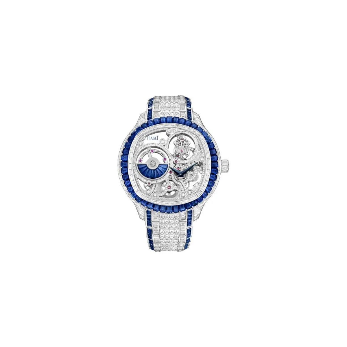 ساعة بميناء شفافة من بياجيه Piaget