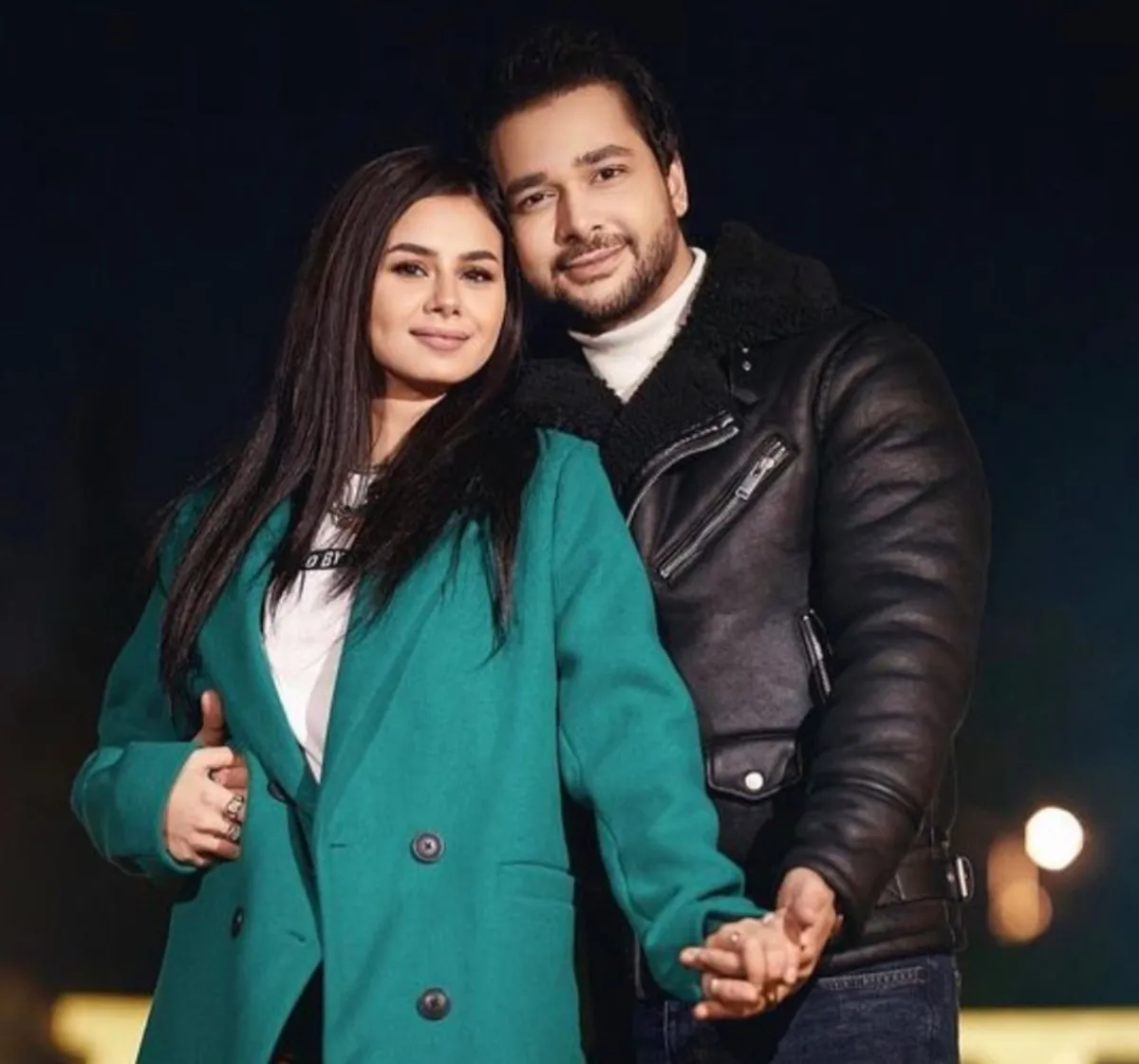 منة عرفة وزوجها - الصورة من حسابه على انستغرام