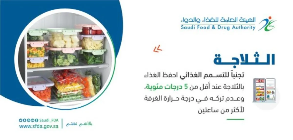 سوء حفظ الأطعمة يسبب التسمم الغذائي