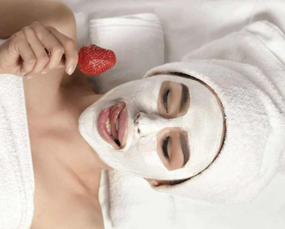 ماسك الفراولة