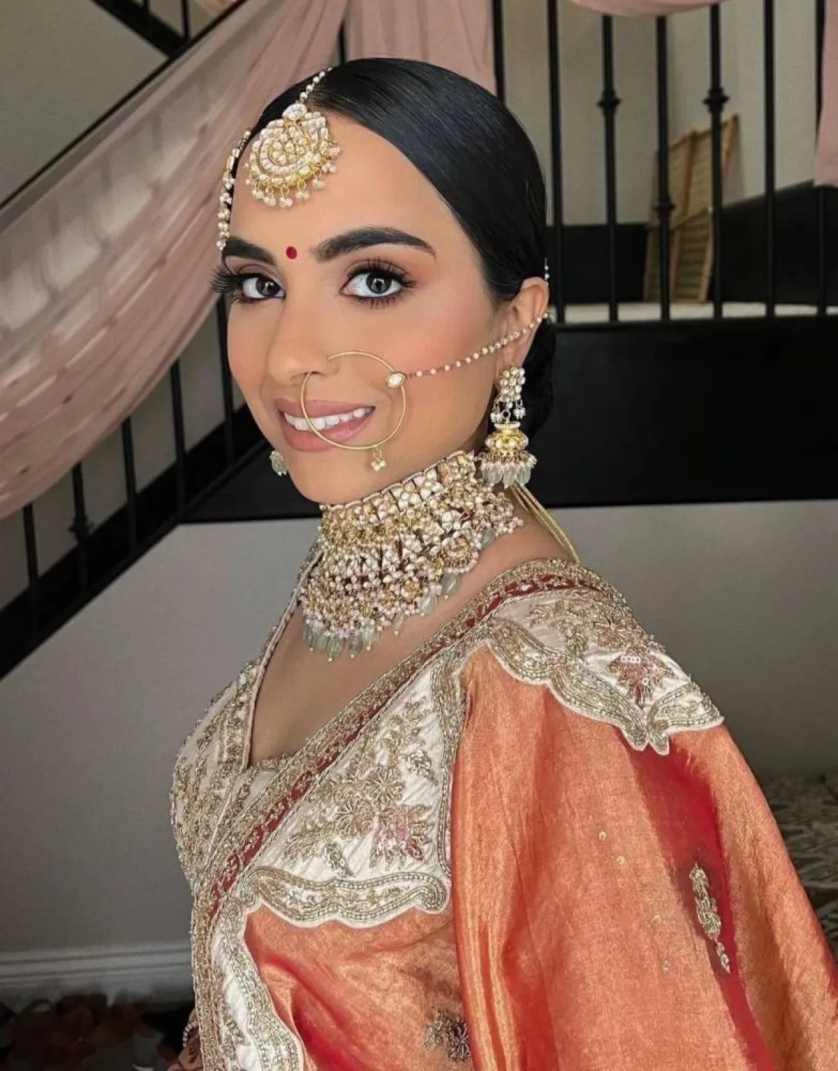 مكياج عروس هندي