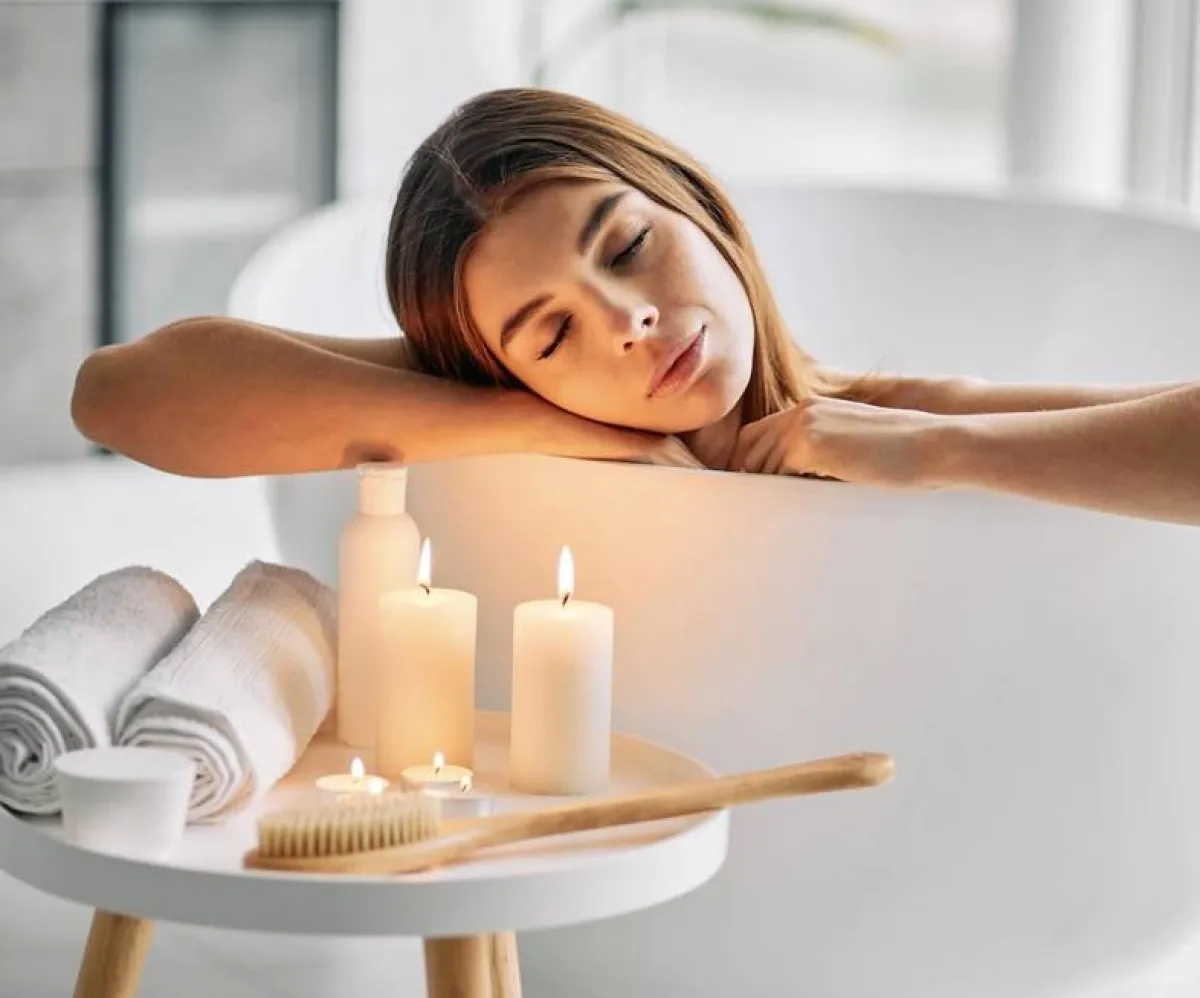 الاسترخاء بكرات الاستحمام الفوارة