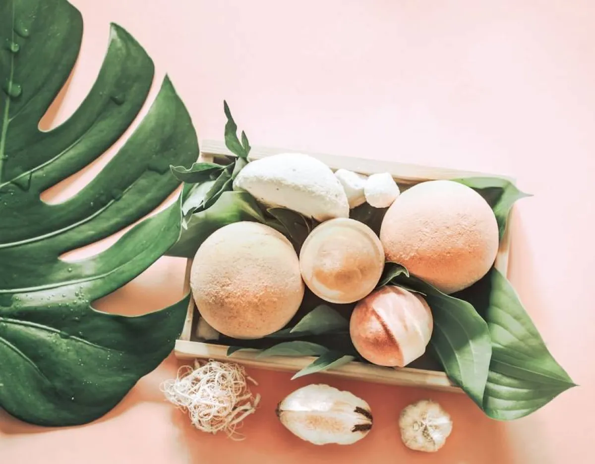 كرات الاستحمام الفوارة