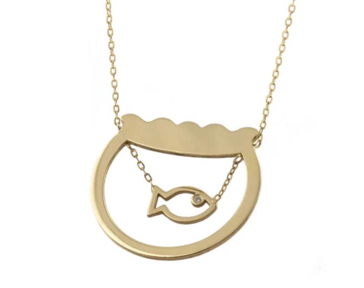 قلادة السمكة