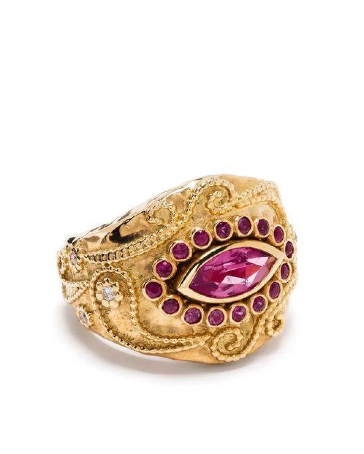 خاتم ذو طابع غجري من أوريلي بيدرمان Aurélie Bidermann