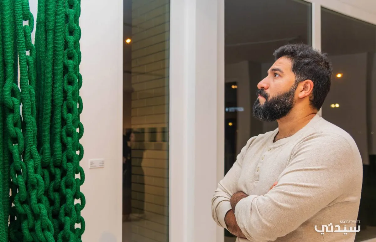 حسين إسماعيل، أحد زوار المعرض