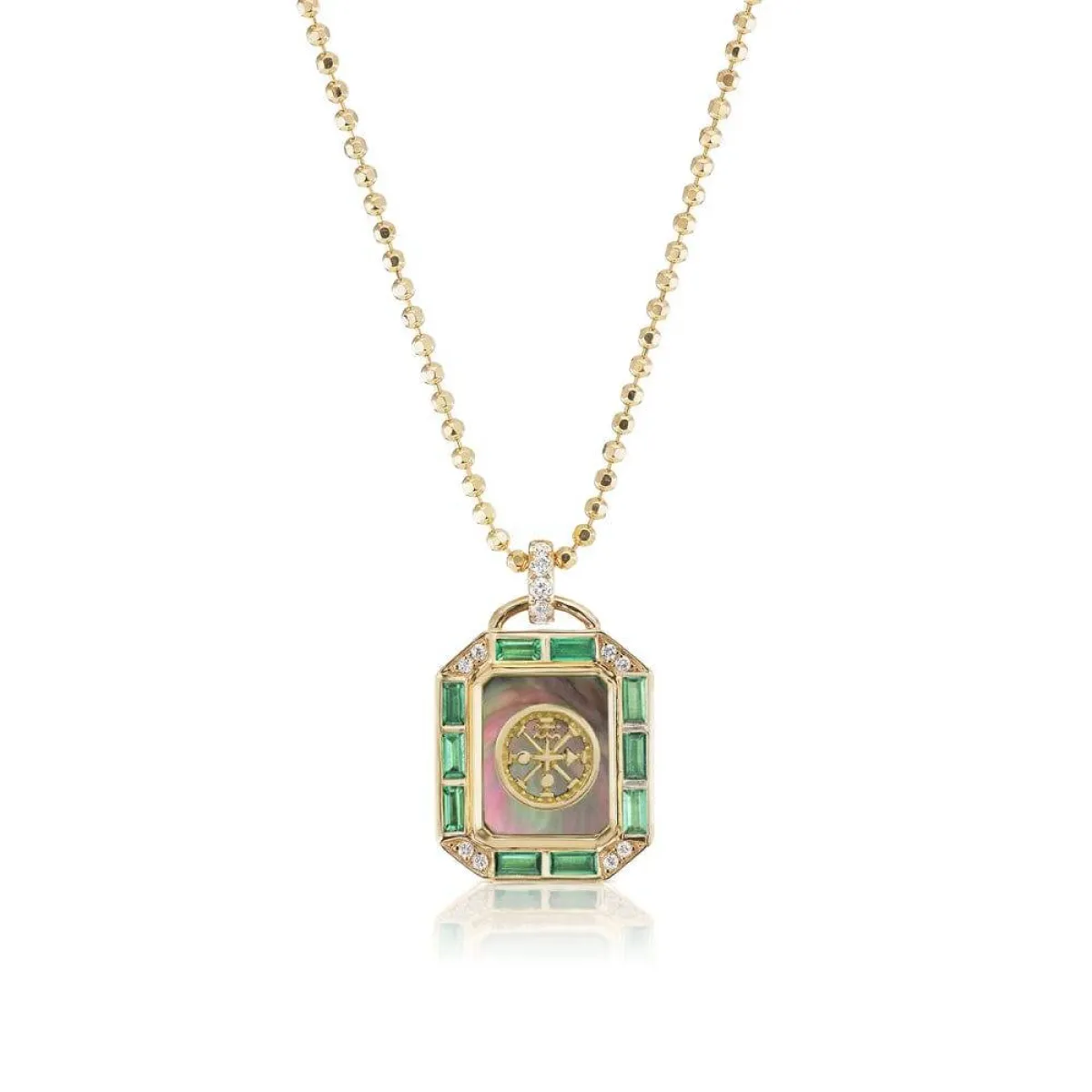 قلادة LA RUOTA MINI TAROT من Sorellina 