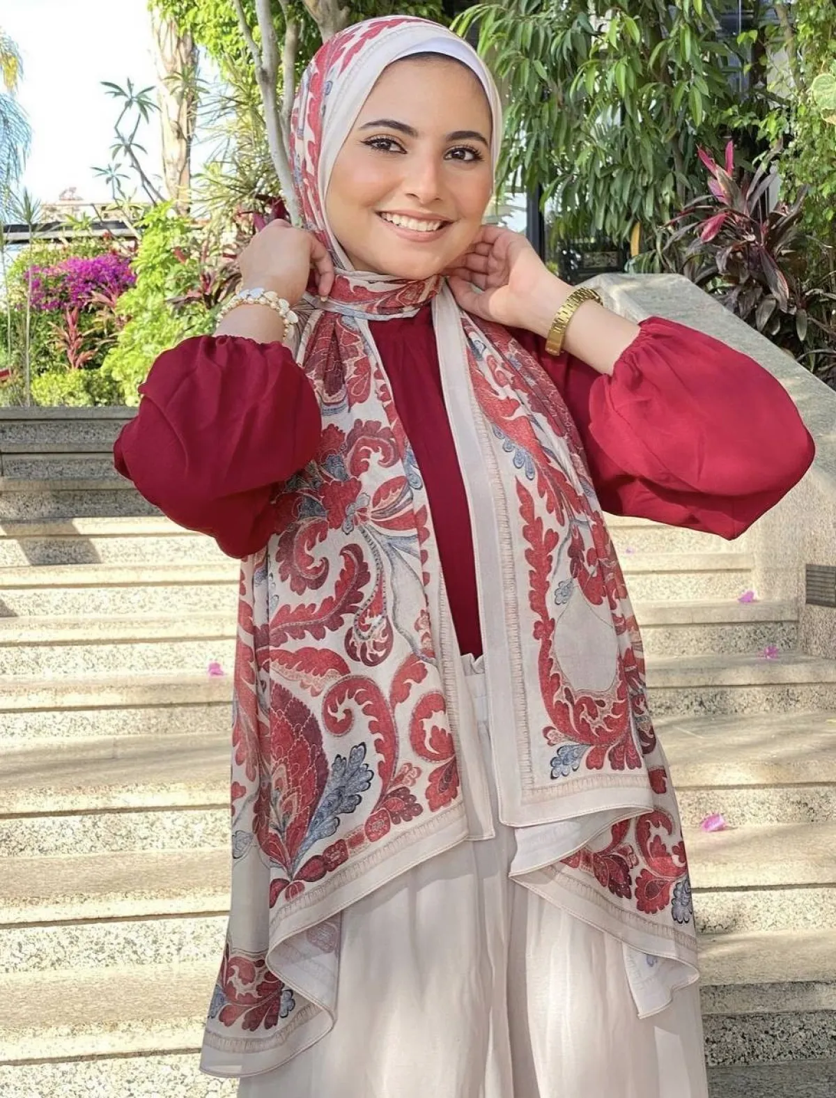 حجاب مطبع للصيف