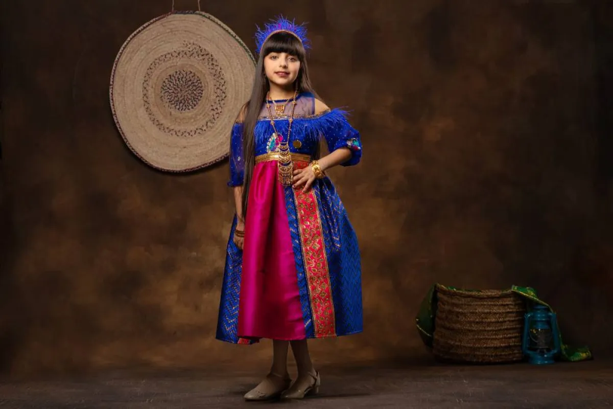 فستان للاطفال من تصميم نهج ال سيف