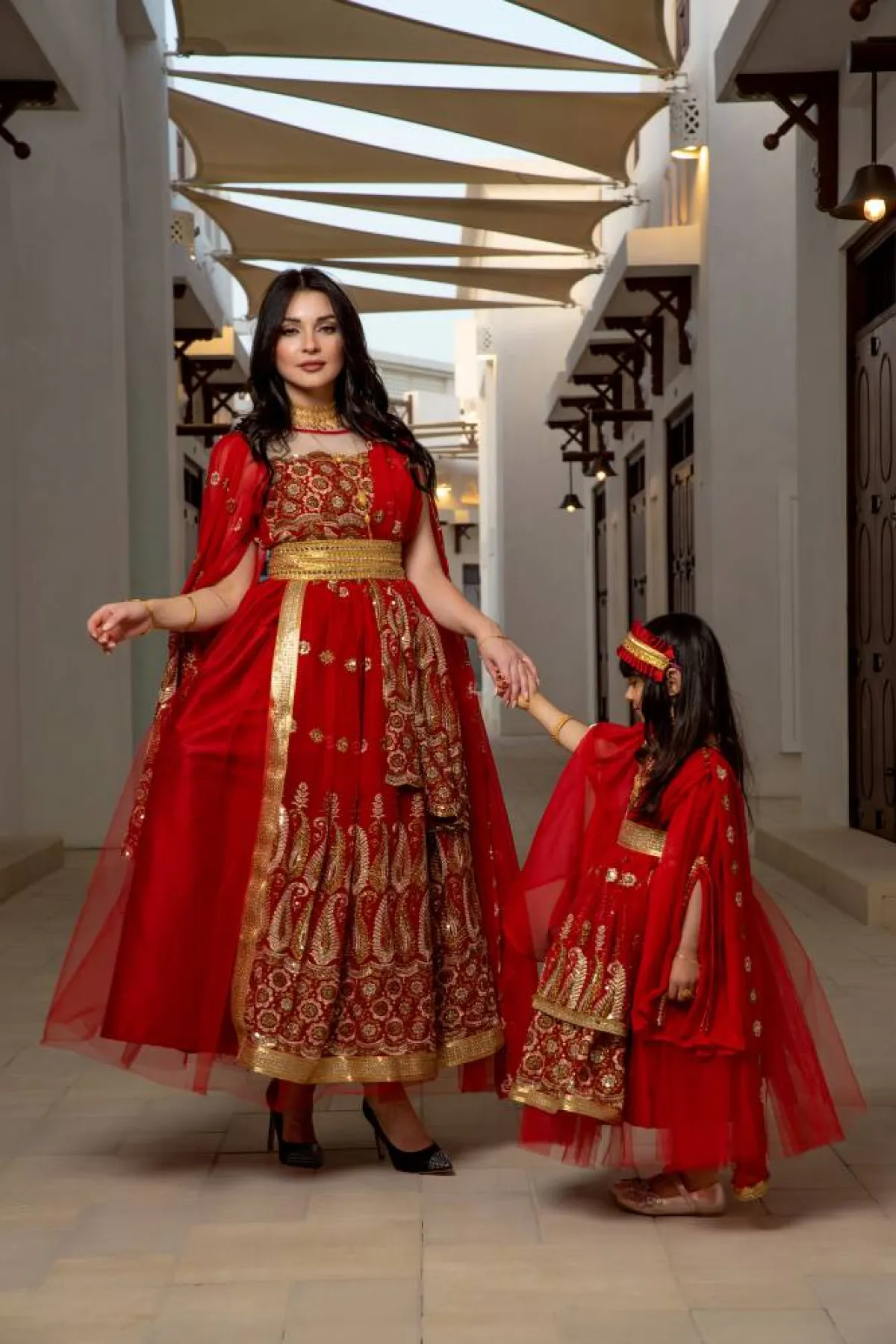 فستان للام وابنتها