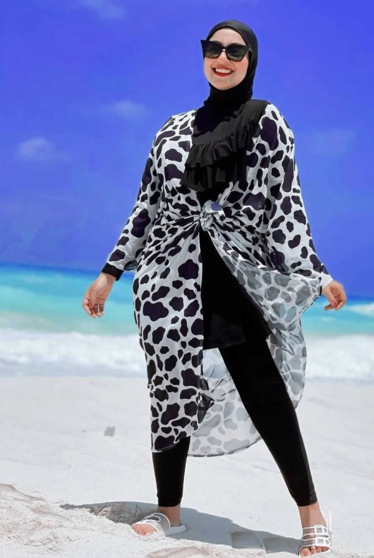 نادية الخولي باطلالة صيفية