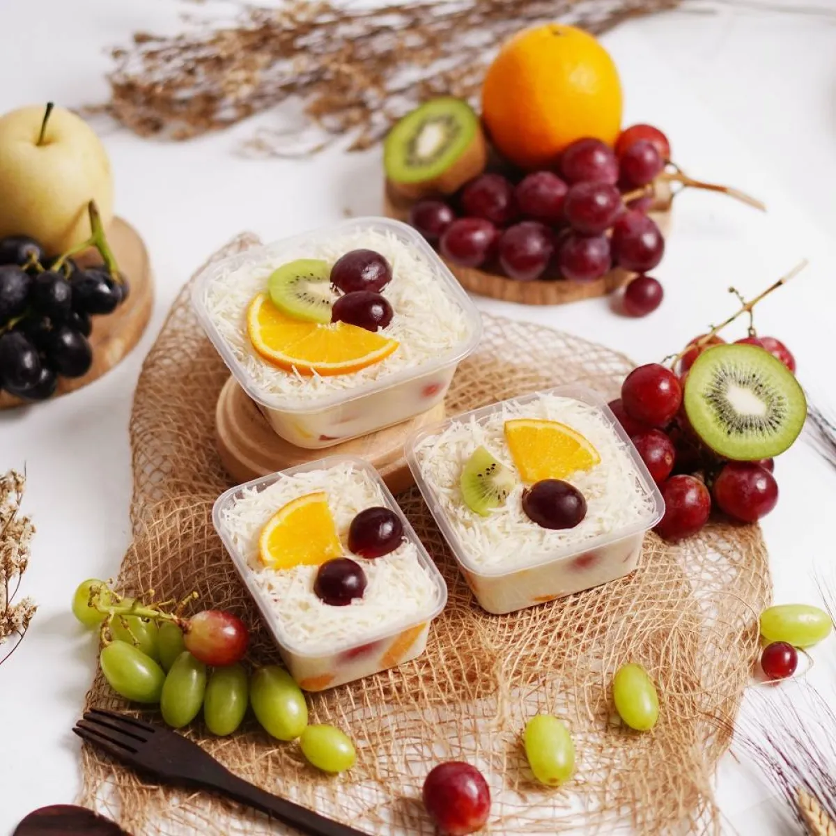 صورة لأطباق شهية