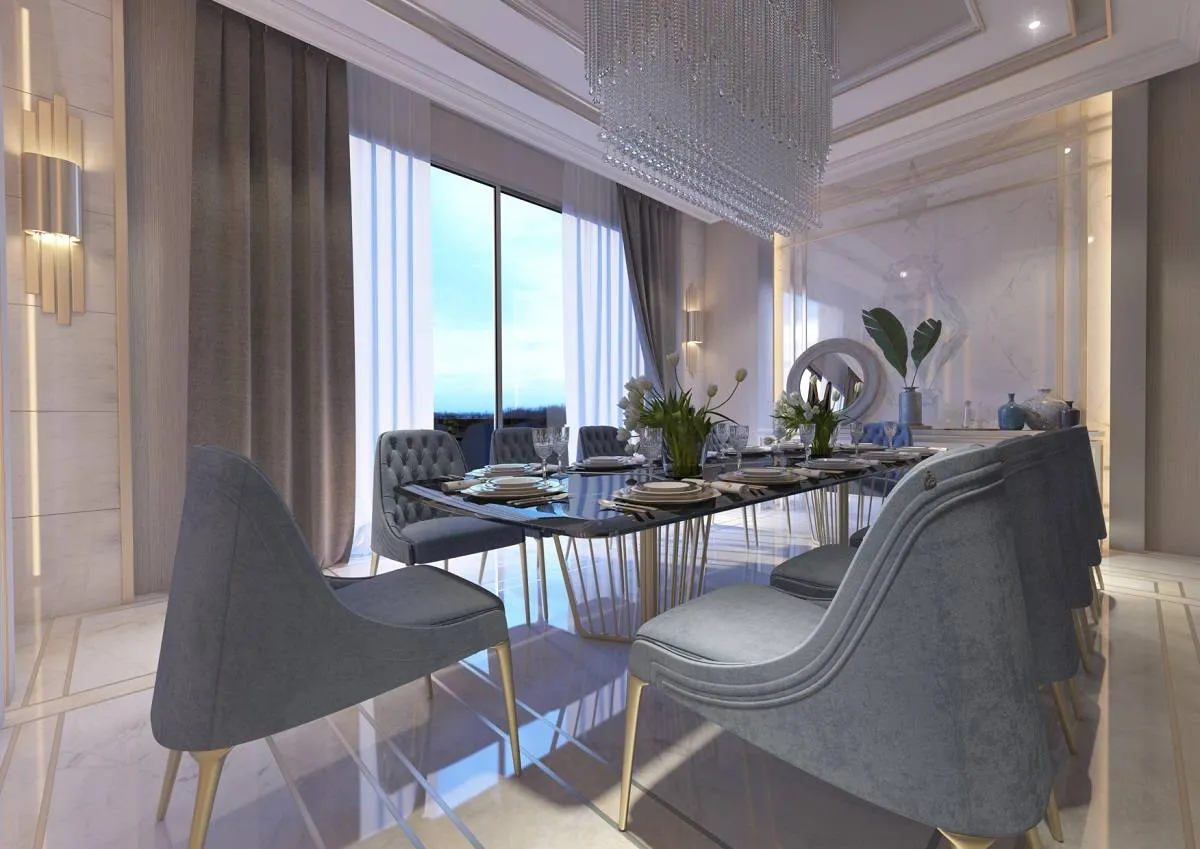 اختيار الألوان الرائجة كفيلة بتحقيق الهدف من غرفة الطعام