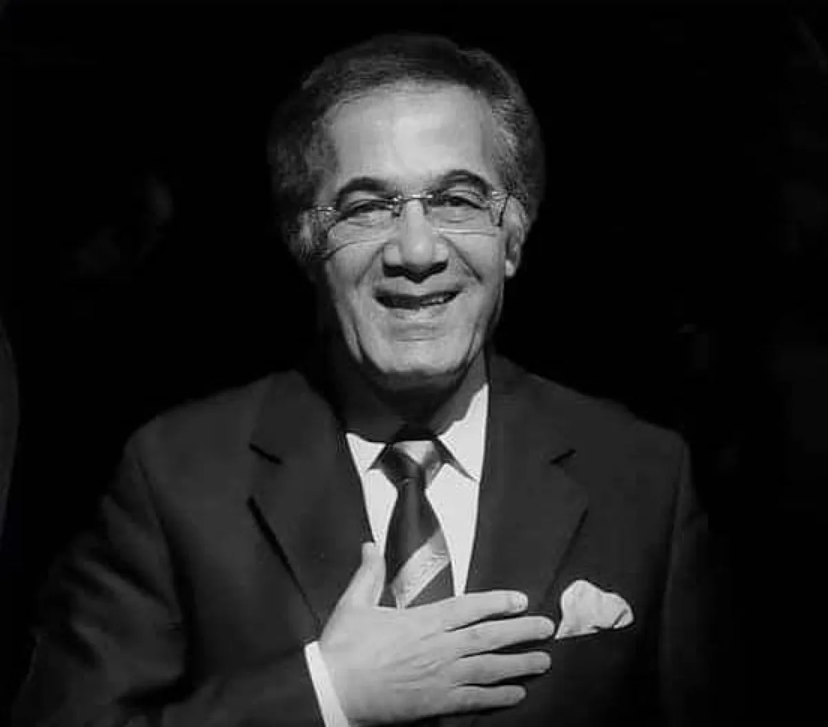 محمود ياسين - الصورة من حساب رانيا ابنته على انستجرام