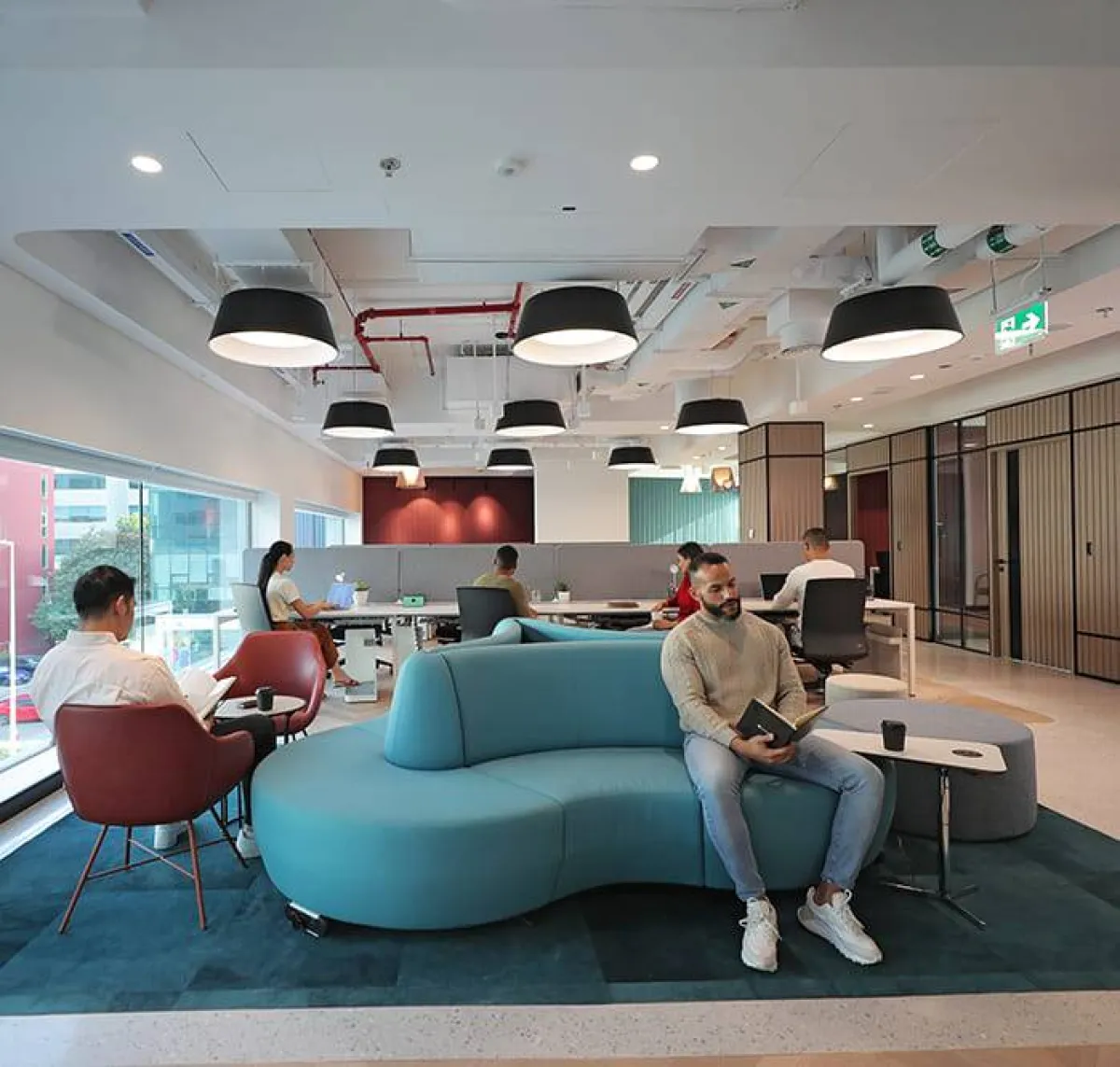 مجموعة تيكوم تطلق الصيغة الجديدة لمساحات العمل المشتركة "D/Quarters" في دبي - الصورة من الموقع الإلكتروني لـD/Quarters