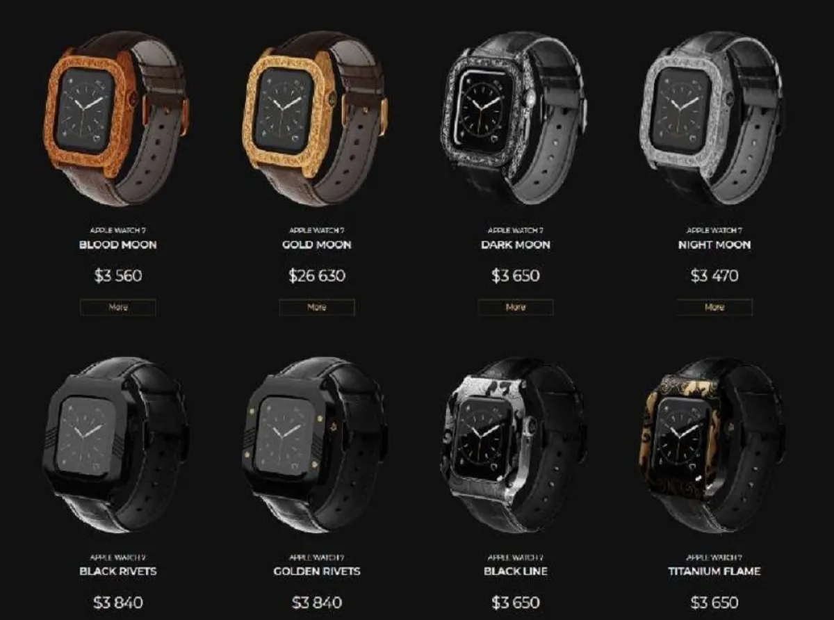 صورة إصدارات ساعة سيريس 7 من كافيار