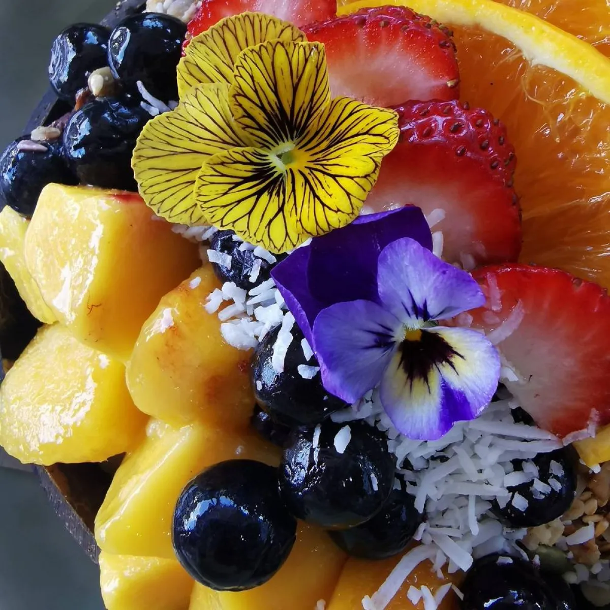 صورة لمجموعة من الفواكه