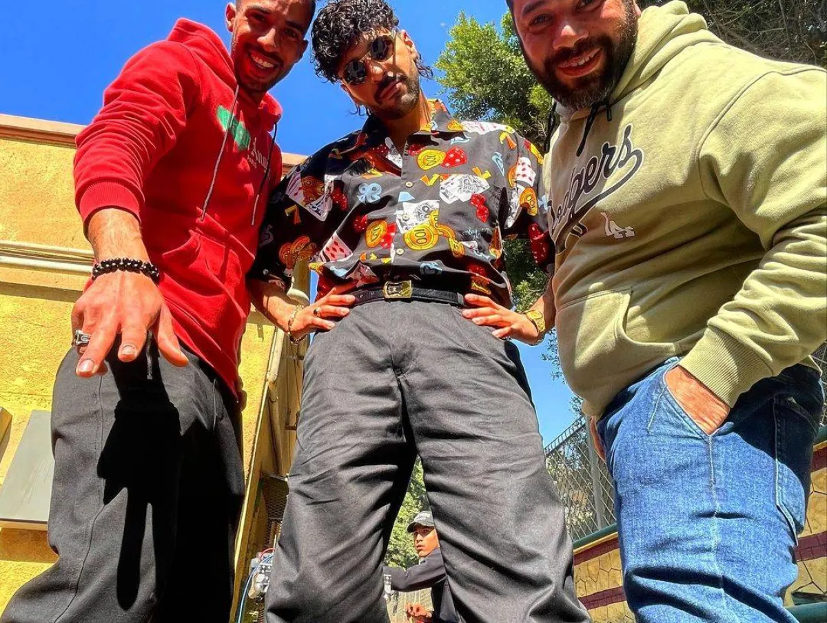 حسن أبو الروس وأبطال ريفو - صورة من حساب حسن على إنستجرام