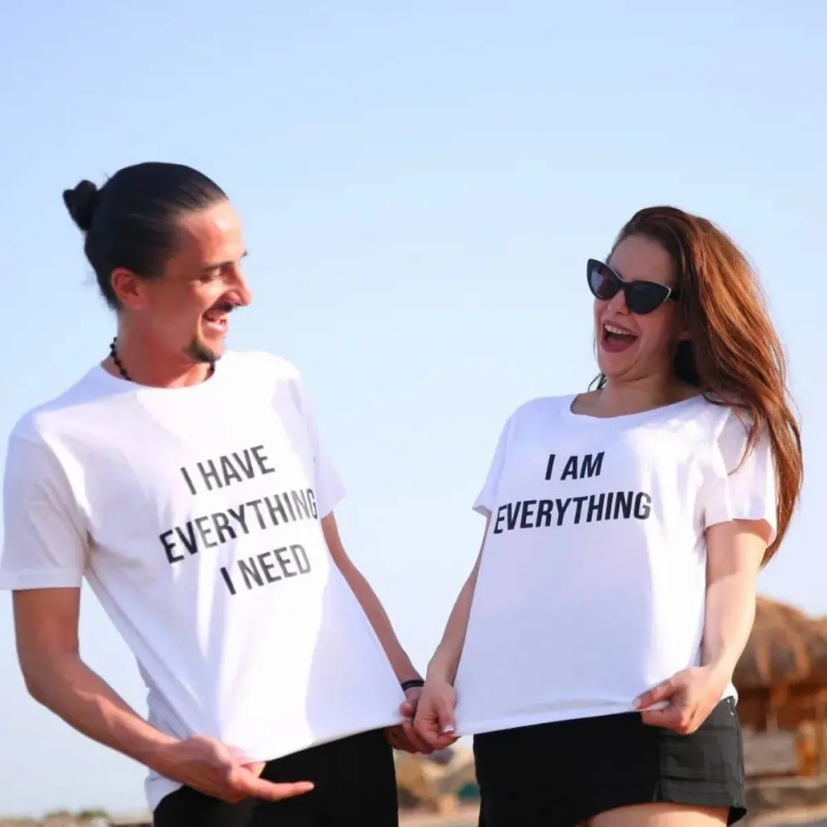 دنيا عبدالعزيز وزوجها مصطفى كامل- الصورة من حساب دنيا على إنستجرام