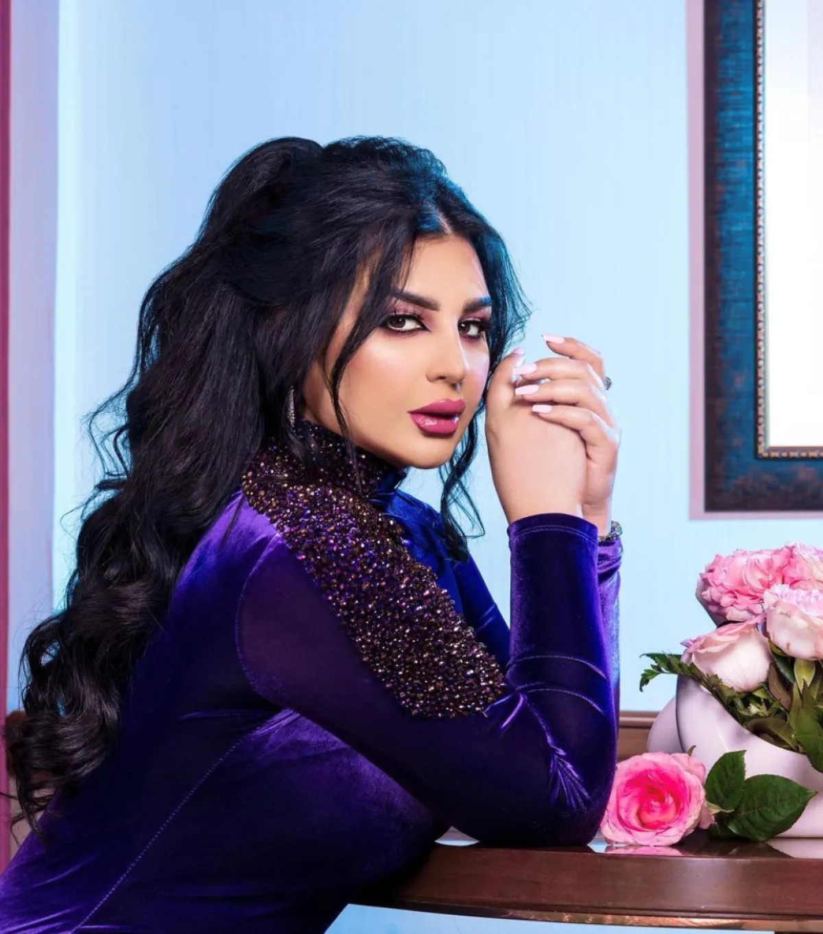 أصيل هميم -الصورة من حسابها على الانستجرام 