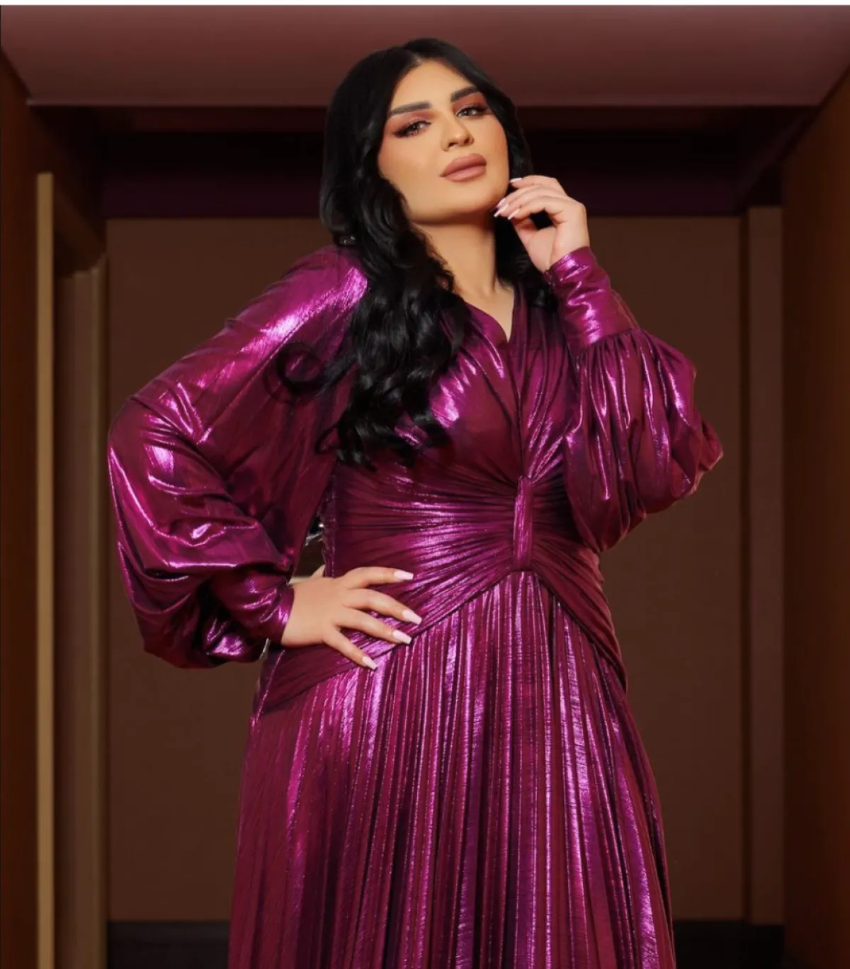 أصيل هميم -الصورة من حسابها على الانستجرام 