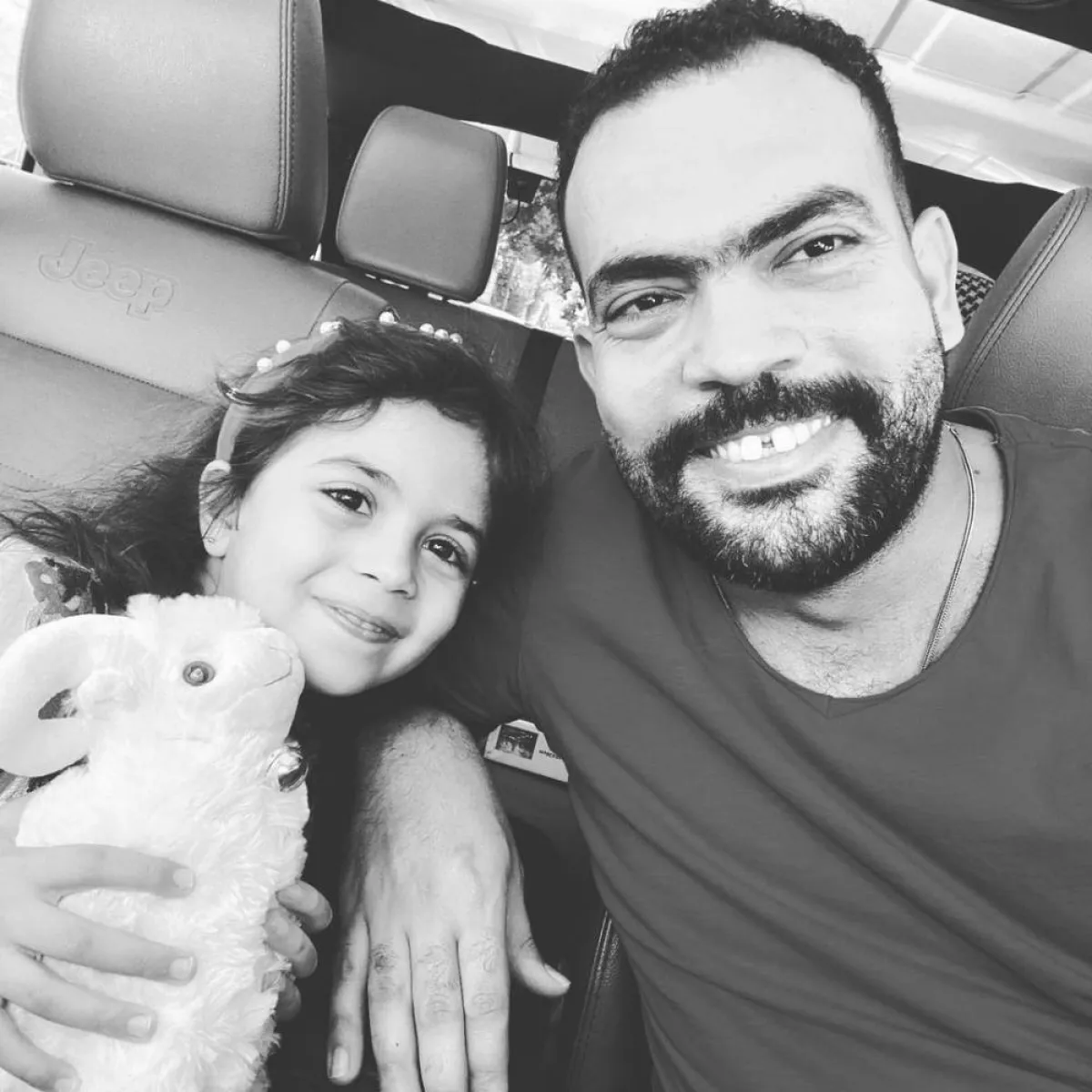 خالد عليش وابنته - الصورة من حسابه على إنستجرام