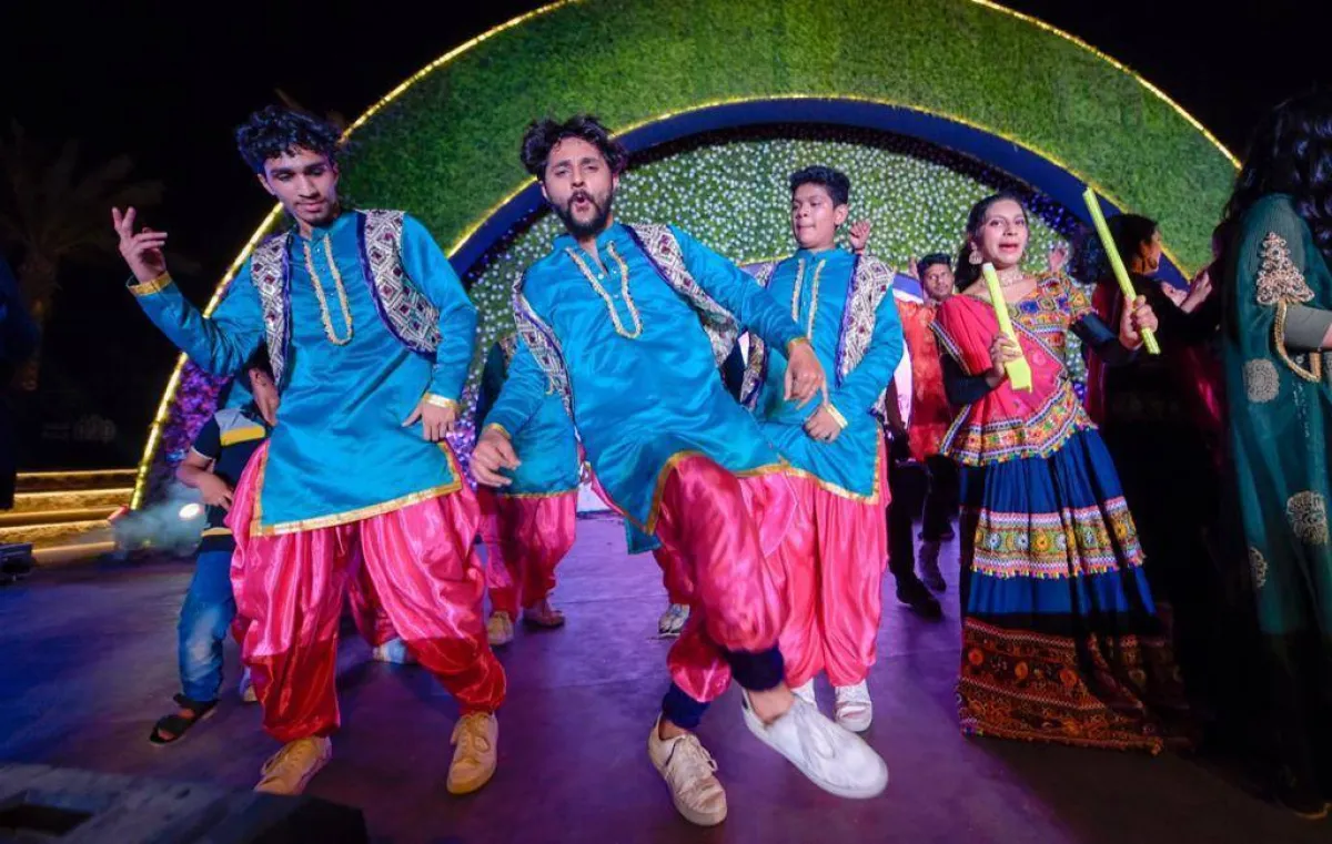 من فعاليات الليلة الهندية