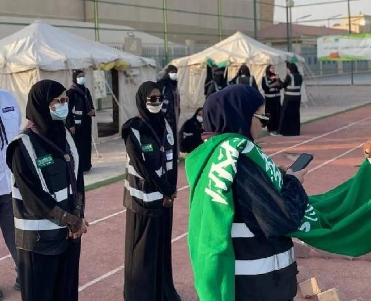 اختتام المخيم الكشفي لتطوير مهارات فتيات الكشافة