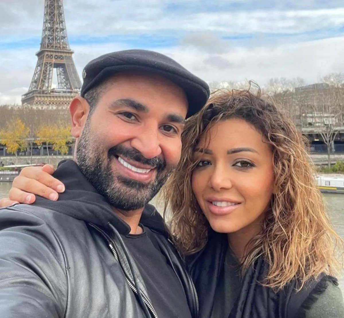 أحمد سعد وزوجته - الصورة من حسابه على انستغرام