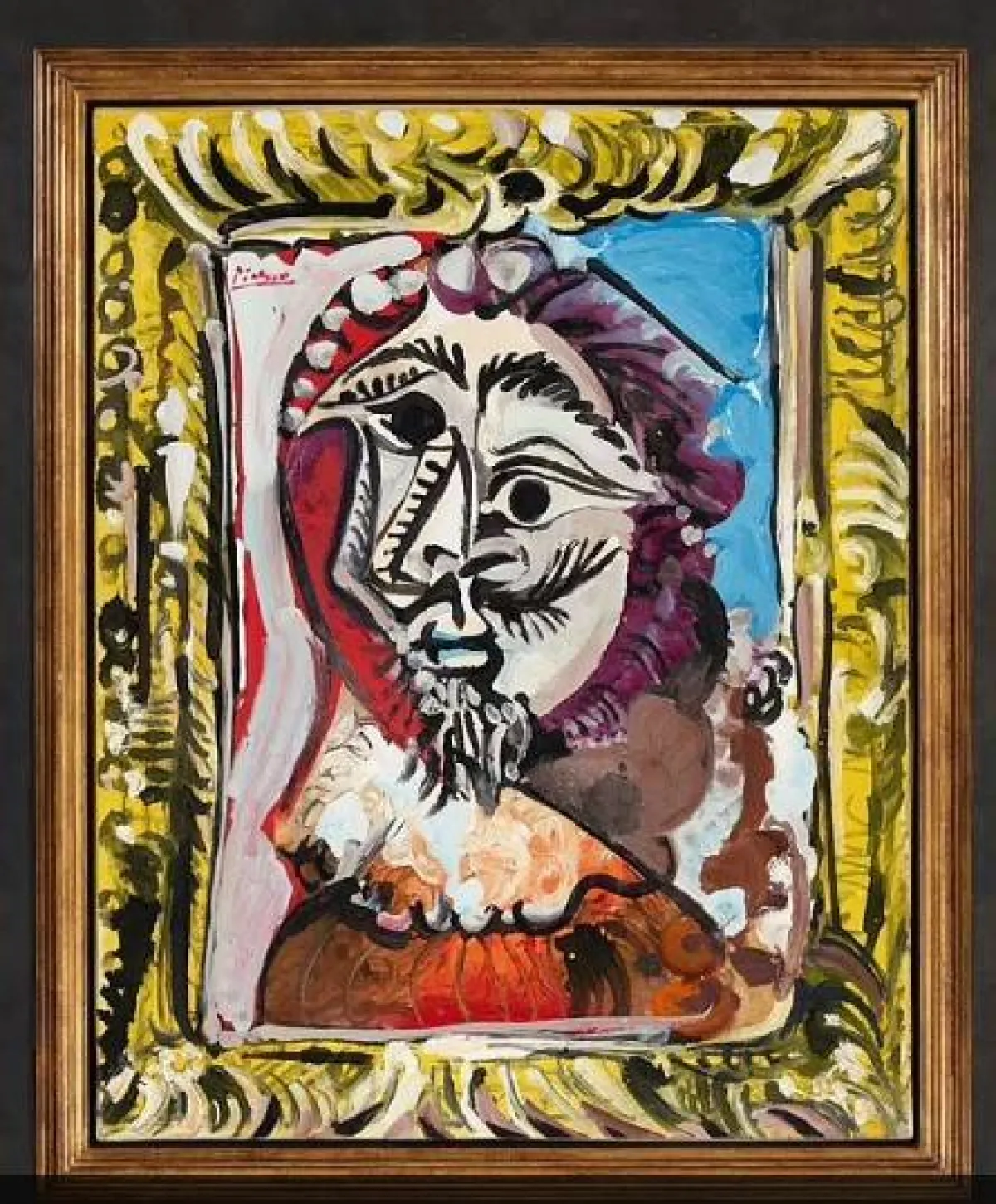 لوحة بيكاسو في مزاد