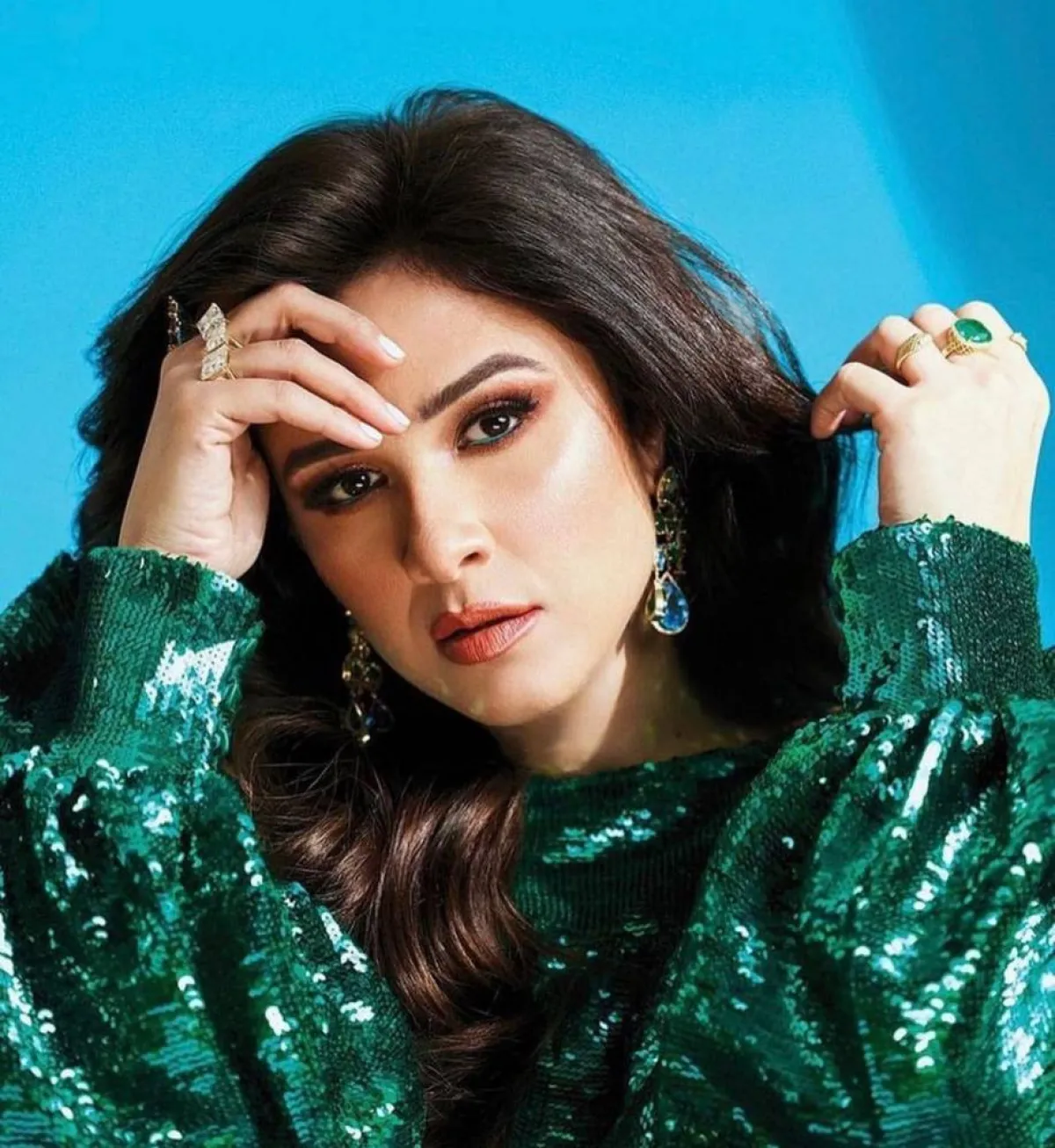 ياسمين عبد العزيز - الصور من جلسة تصوير خاصة بغلاف سيدتي العدد 2148