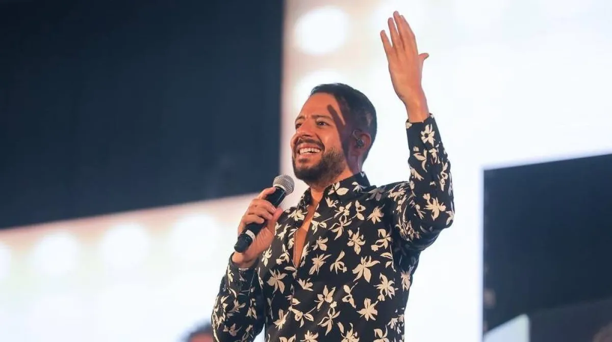 محمد حماقي - صرة من صفحته الرسمية على " انستغرام" 