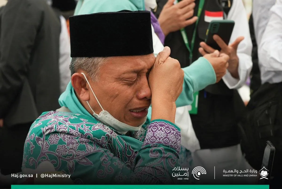 وصول الحجاج لتأدية فريضة الحج - الصورة من حساب وزارة الحج والعمرة