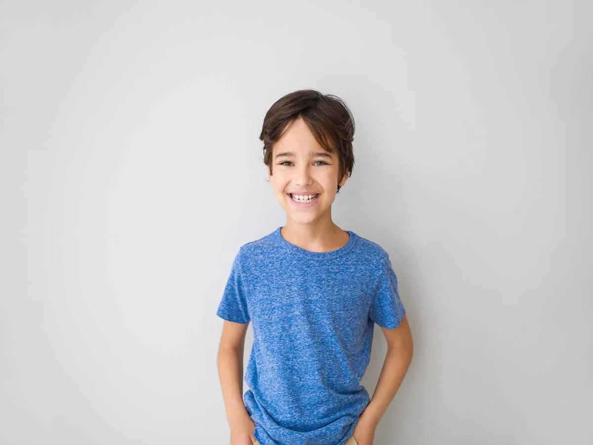 صورة لطفل سعيد