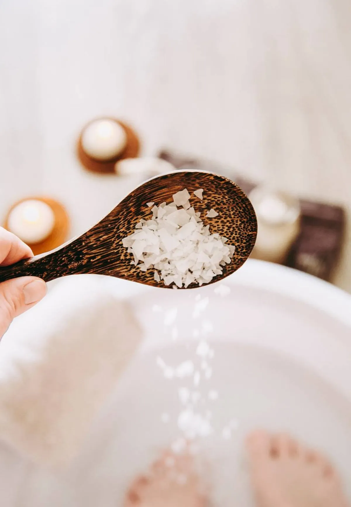 حمام المغنيسيوم للبشرة