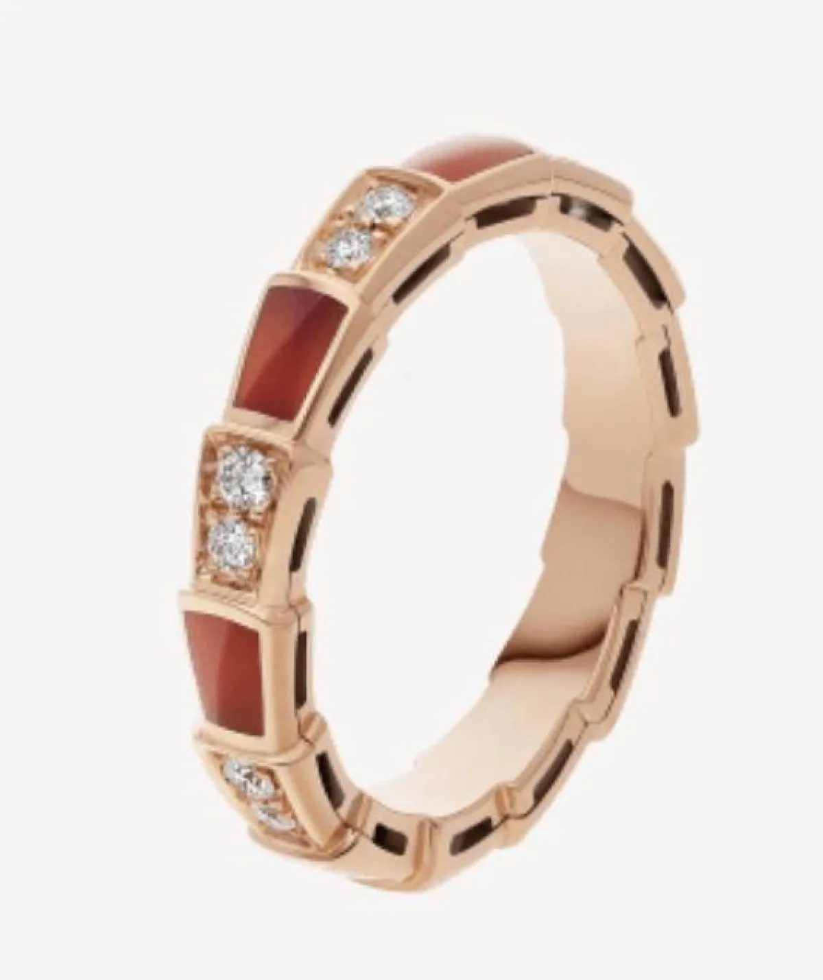 خاتم سيربنتي فايبر من بلغاري Bvlgari