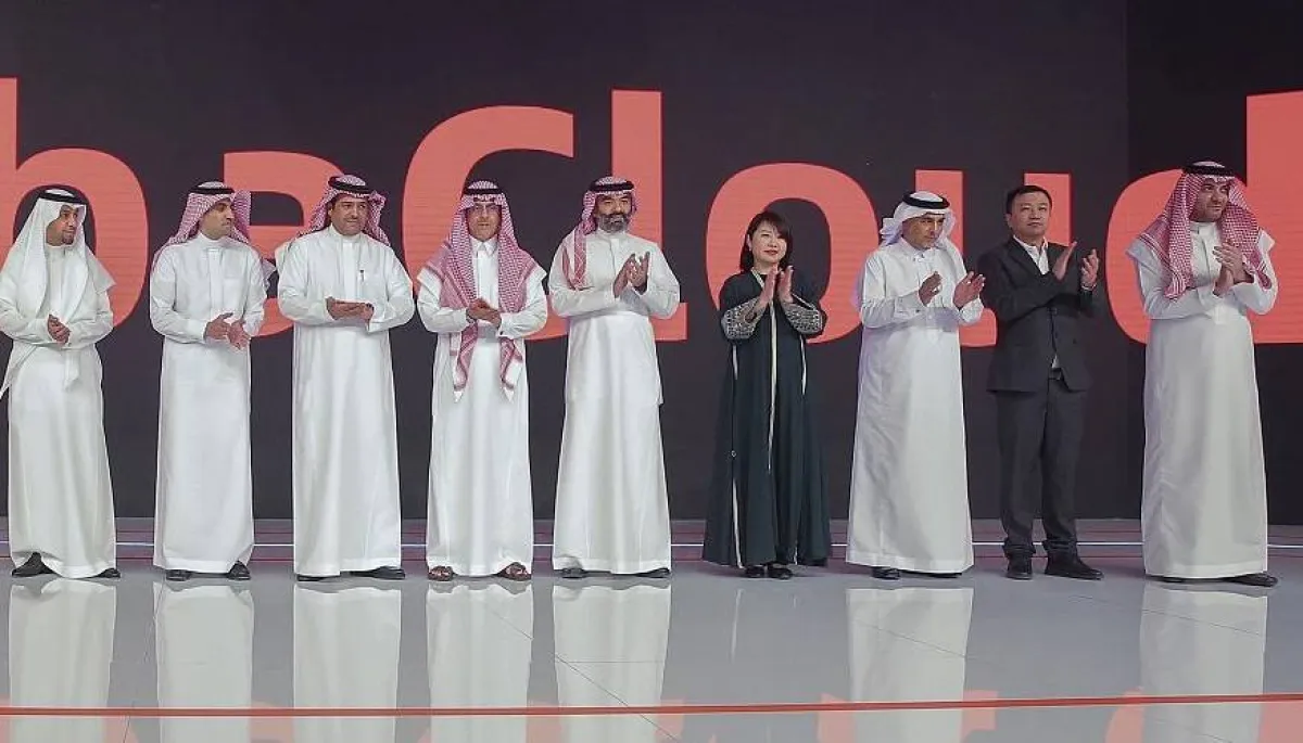 جرى خلال الحفل الكشف عن إطلاق مركزي البيانات. الصورة من "واس"