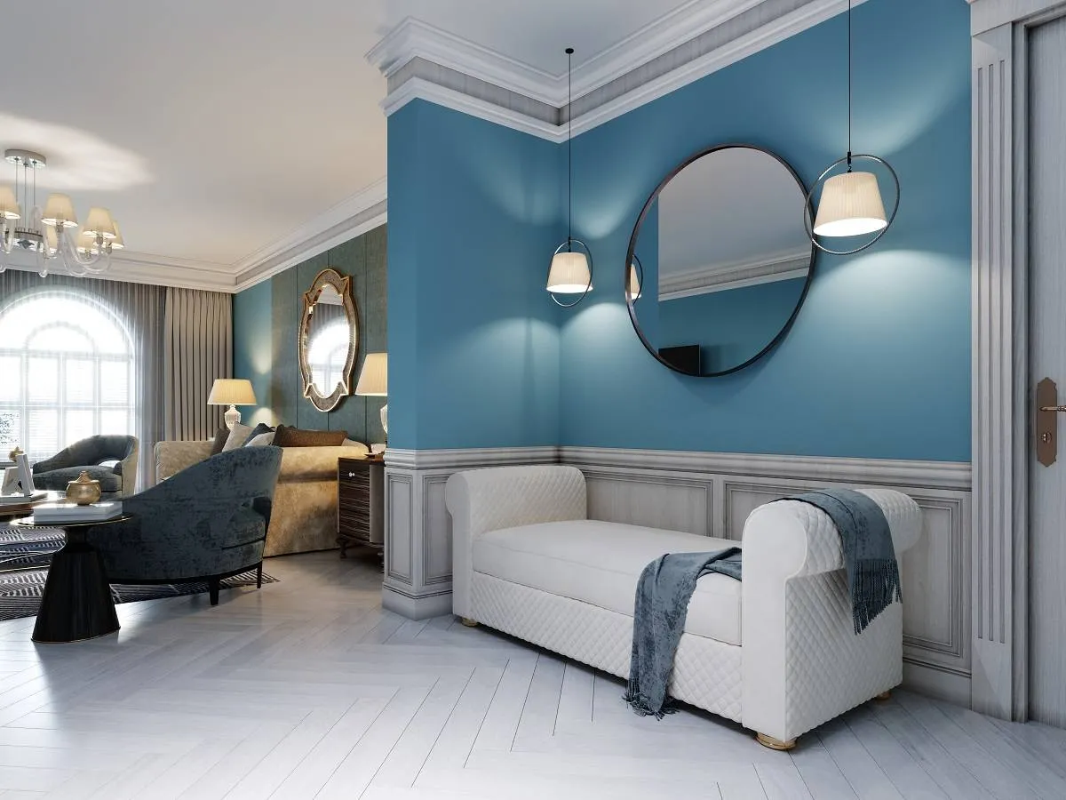 المرآة تضاعف مساحة المنزل الضيّق 