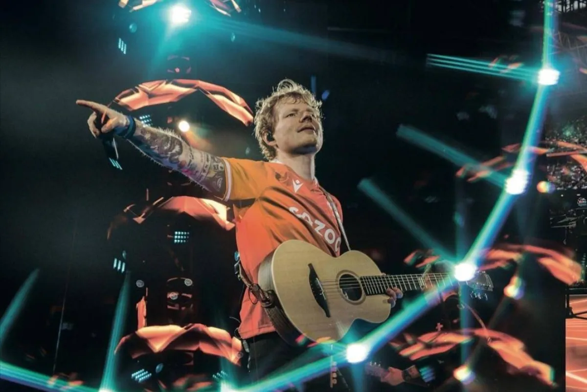 إد شيران- الصورة من حسابه على إنستغرام