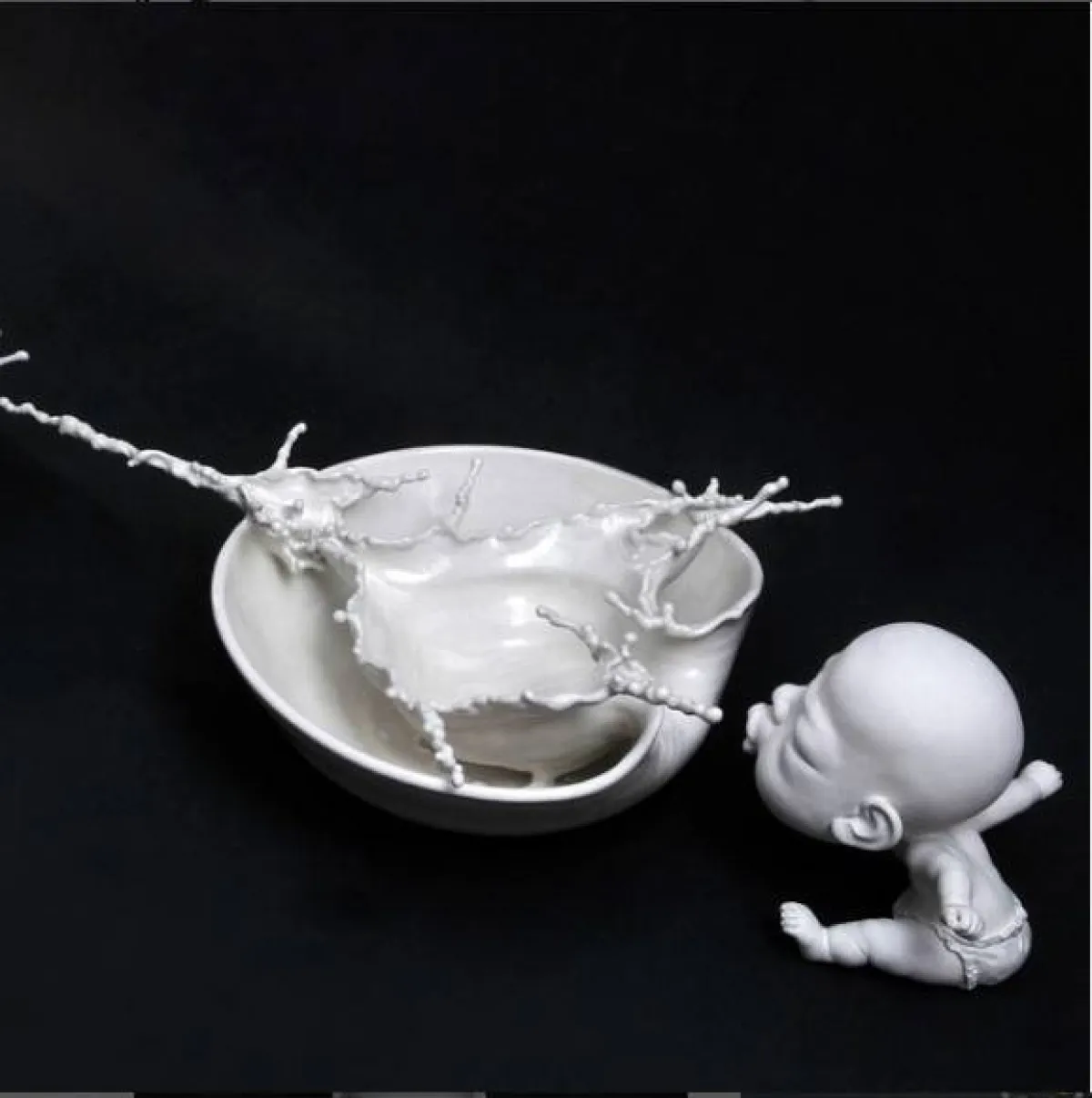 منحوتات جونسون تسانغ الطفولية 