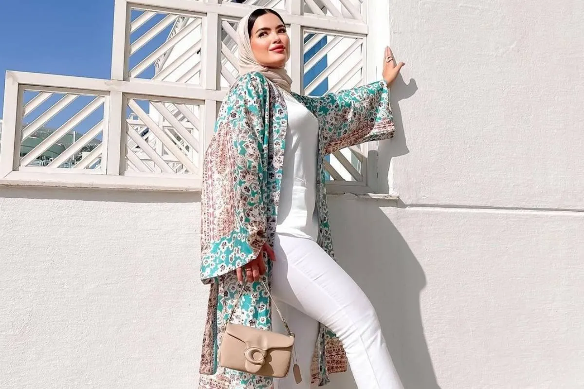 عباية مشجرة من أميرة شلبي