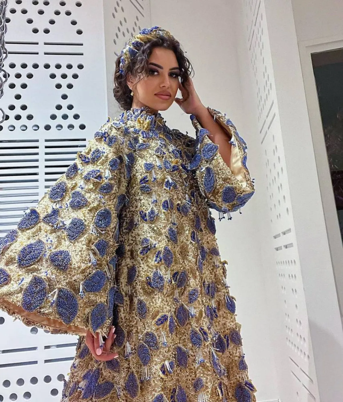 نجود الرميحي بفستان مميز 