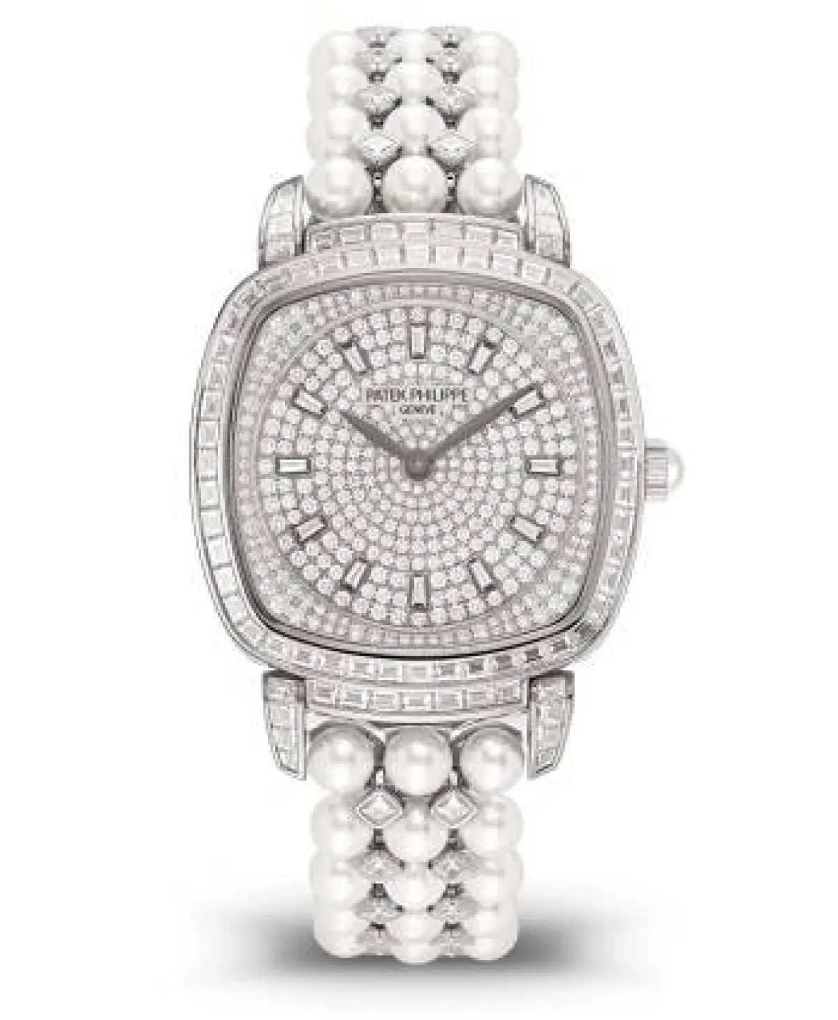 ساعة ذهب ولؤلؤ من باتيك فيليب Patek Philippe